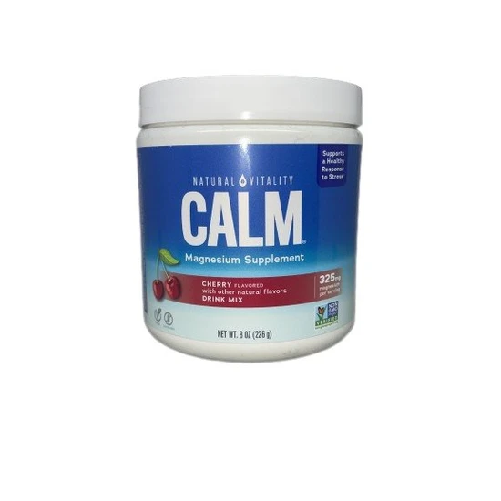 Natural Vitality Calm Magnesium Cherry Powder