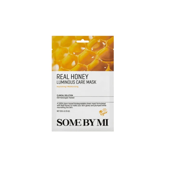 Some by Mi Real Honey Luminous Care Sheet Mask