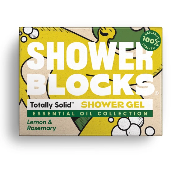 Shower Blocks Solid Shower Gel Lemon & Rosemary