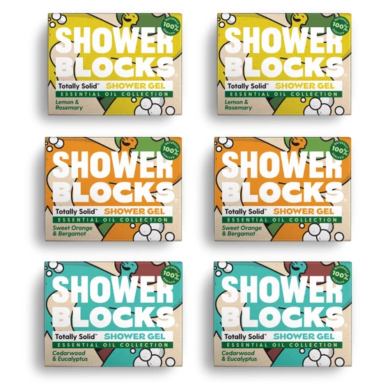 Shower Blocks Mixed Essential Oil Pack