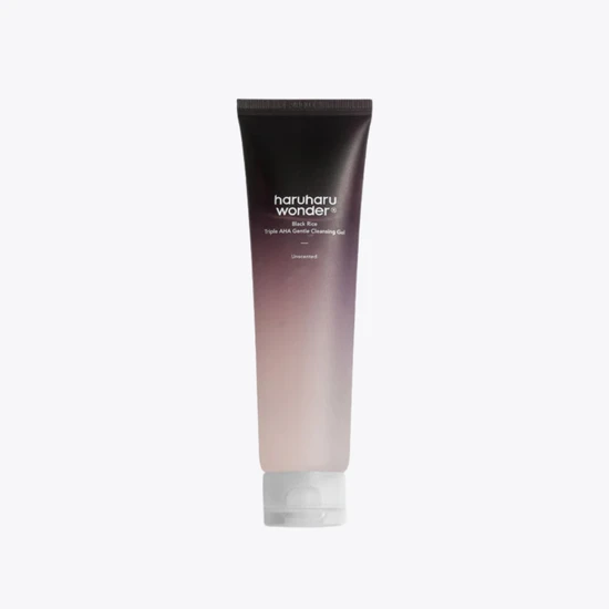 Haruharu Wonder Black Rice Triple AHA Gentle Cleansing Gel Unscented