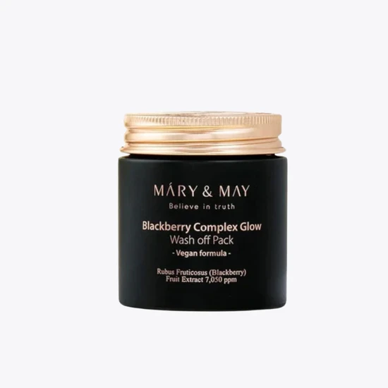 Mary & May Vegan Blackberry Complex Glow Wash Off Pack