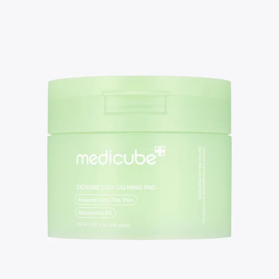Medicube Exosome CICA Tea Tree Calming Toner Pads