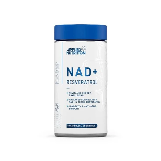 Applied Nutrition NAD+ Resveratrol Capsules