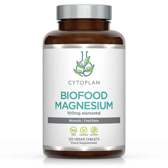 Cytoplan Biofood Magnesium 100mg Tablets