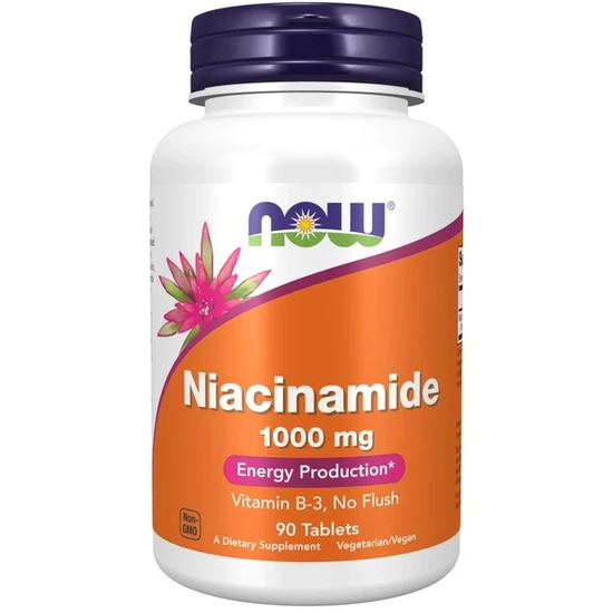 NOW Foods Niacinamide 1000mg