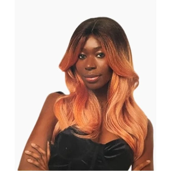 Sleek Hair Spotlight Synthetic Amiya Luxurious Lace Parting Wig 1B