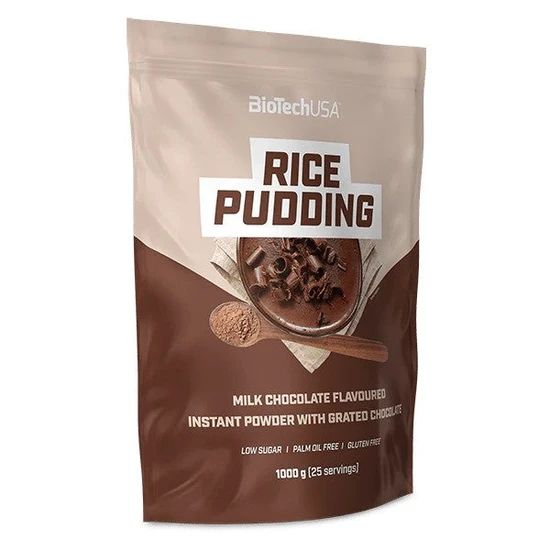 BioTechUSA Rice Pudding, Milk Chocolate