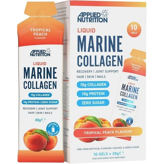 Applied Nutrition Liquid Marine Collagen Tropical Peach