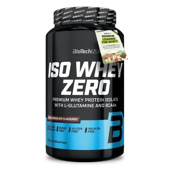 Biotechusa Iso Whey Zero Dark Chocolate-908G