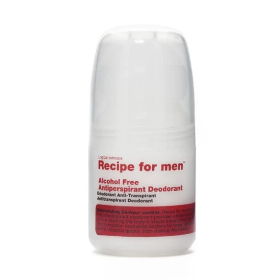 Recipe For Men Alcohol Free Antiperspirant Deodorant