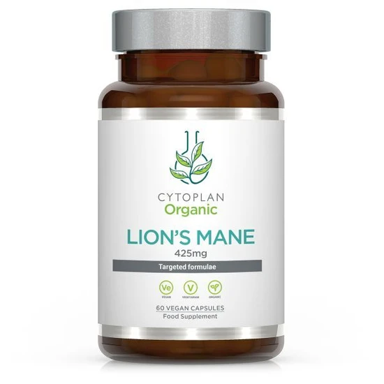 Cytoplan Organic Lions Mane Capsules