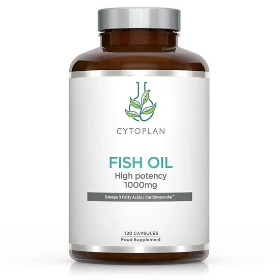 Cytoplan Fish Oil High Potency Omega 3 Epa/Dha 120 Capsules