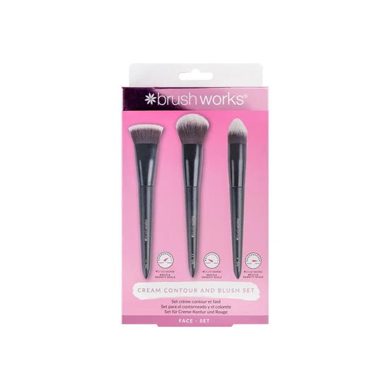Brushworks Cream Contour & Blush Set