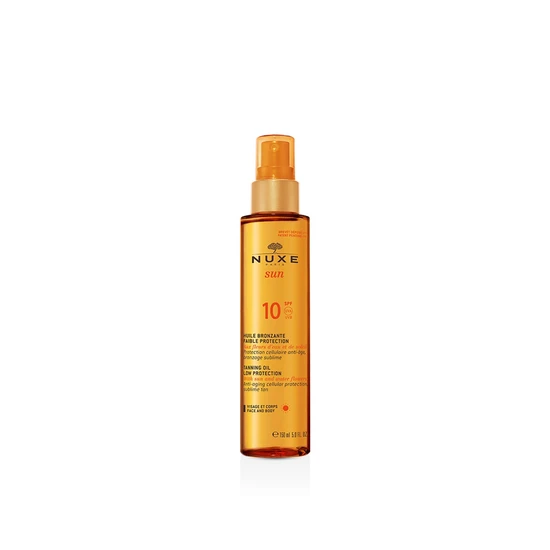 Nuxe Sun Tanning Oil For Face & Body SPF 10