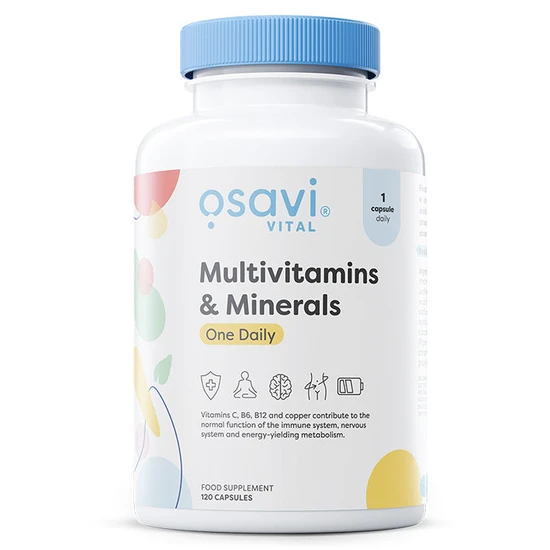 Osavi Multivitamins & Minerals One Daily Capsules 120 Capsules