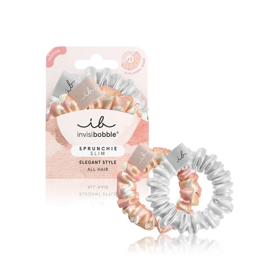 Invisibobble Sprunchie Slim Hair Tie Bella Chrome