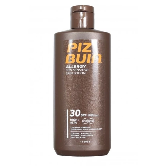 Piz Buin Allergy SPF 30 Sun Lotion For Sensitive Skin