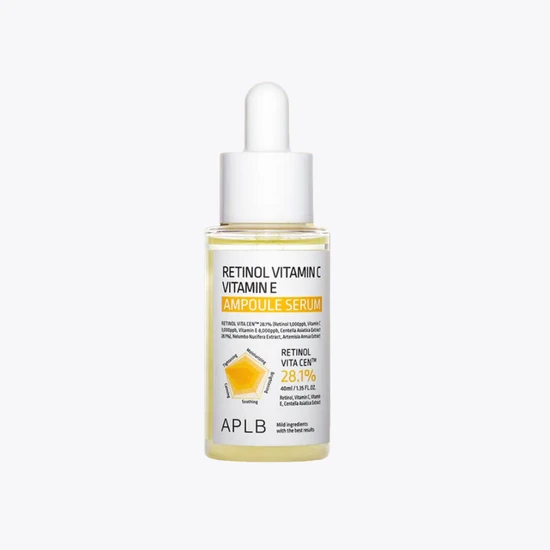 APLB Retinol Vitamin C Vitamin E Ampoule Serum