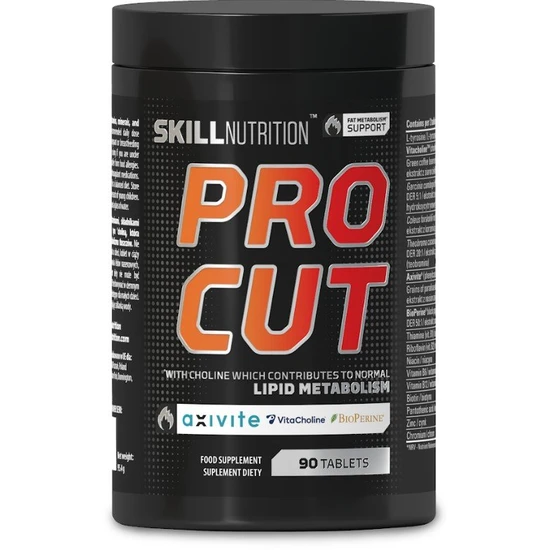 Skill Nutrition Pro Cut Fat Metabolism Support 90 Tablets