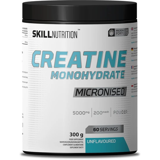 Skill Nutrition Micronised Creatine Monohydrate Unflavoured