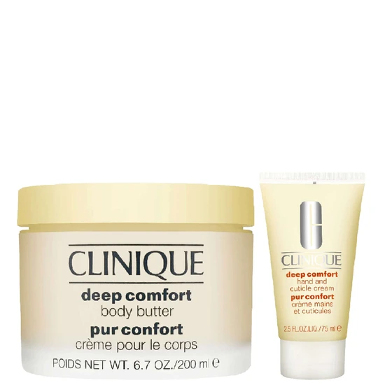 Clinique Deep Comfort Body Butter & Deep Comfort Hand & Cuticle Cream