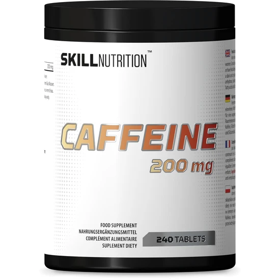 Skill Nutrition Caffeine 200Mg 240 Tablets