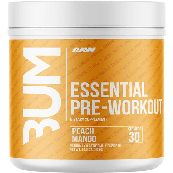 Raw Nutrition Cbum Essential Pre-Workout Peach Mango