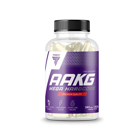 Trec Nutrition Aakg Mega Hardcore 240 Capsules