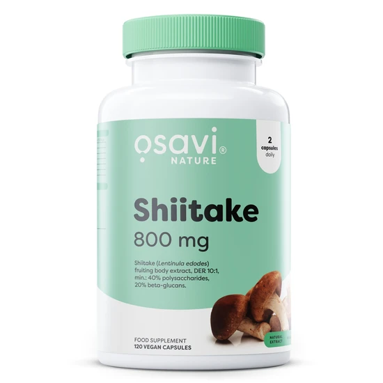 Osavi Shiitake 800Mg Capsules 120 Capsules