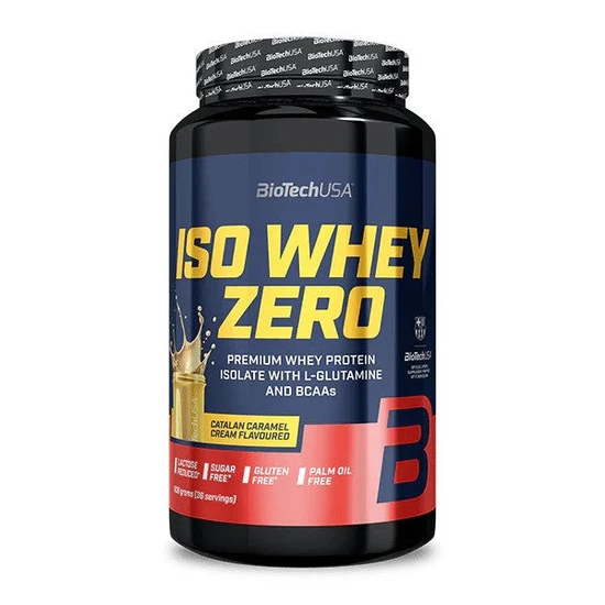 Biotechusa Iso Whey Zero Protein 908G-Catalan Caramel Cream