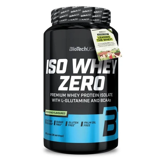 Biotechusa Iso Whey Zero Protein 908G-Pistachio