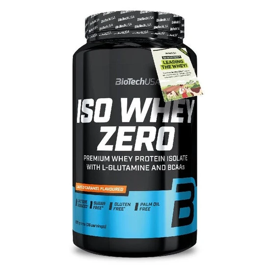 Biotechusa Iso Whey Zero Protein 908G-Salted Caramel