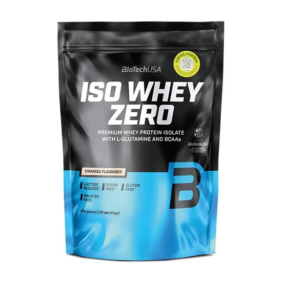 Biotechusa Iso Whey Zero Protein 454G-Tiramisu