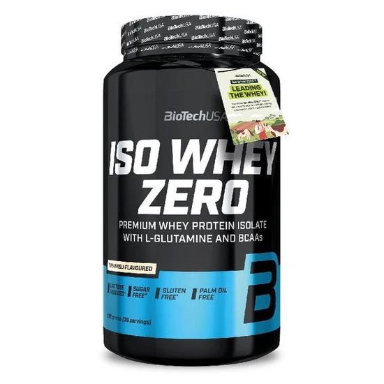 Biotechusa Iso Whey Zero Protein 908G-Tiramisu