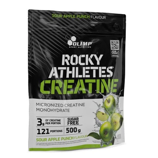 Olimp Nutrition Rocky Athletes Creatine 500G-Sour Apple Punch