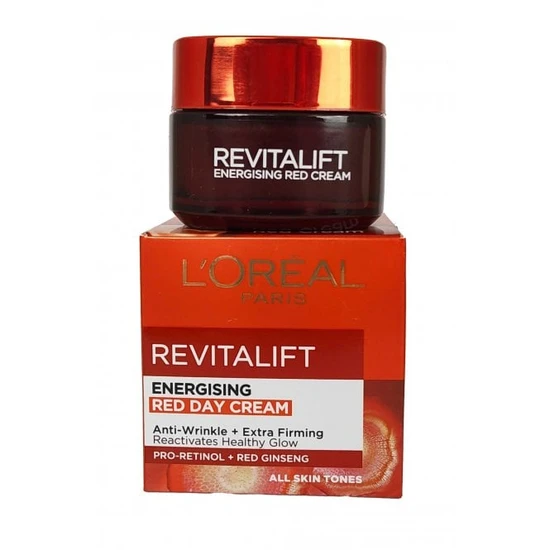 L'Oreal Paris Revitalift Red Ginseng Energising Red Cream Day