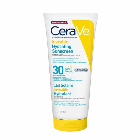 Cerave Invisible Hydrating Sunscreen Spf 30 177Ml