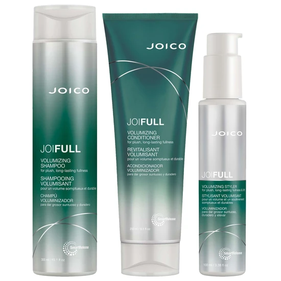 Joico Trio: Joifull Volumising Conditioner 250ml, Volumising Shampoo 300ml & Styler 100ml