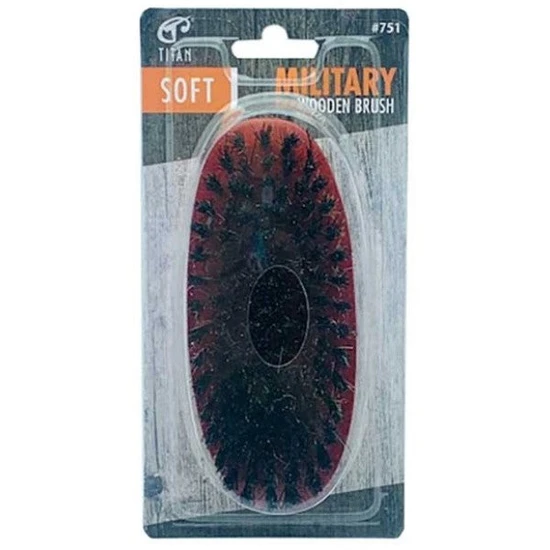 Titan Donna Titan Military Wooden Brush Soft 751