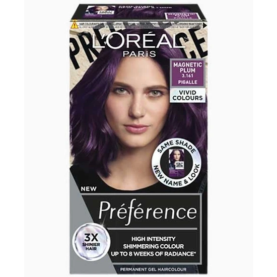 L'Oreal Paris Preference High Intensity Permanent Gel Hair Colour