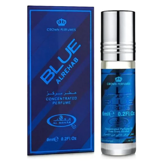 Al-Rehab Blue Roll-On Oil