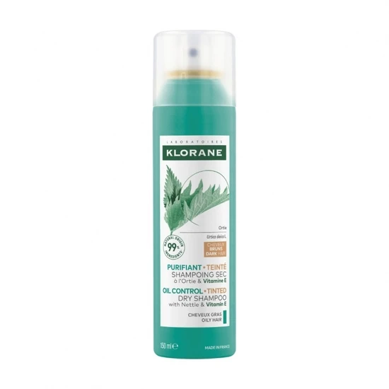 Klorane Nettle Vitamin E Oil Control Tinted Dry Shampoo