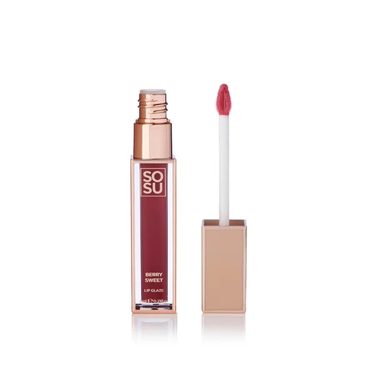 Sosu By Sj Satin Lip Glaze Berry Sweet