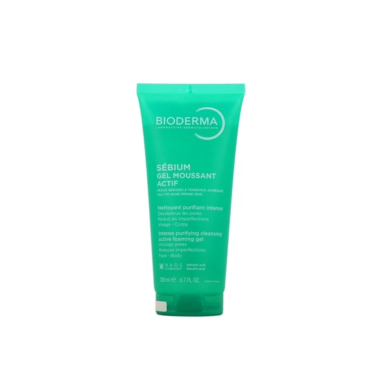 Bioderma Sebium Active Purifying Foaming Gel Oily To Acne-Prone Skin