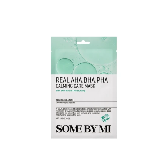 Some by Mi Real AHA BHA PHA Calming Care Sheet Mask
