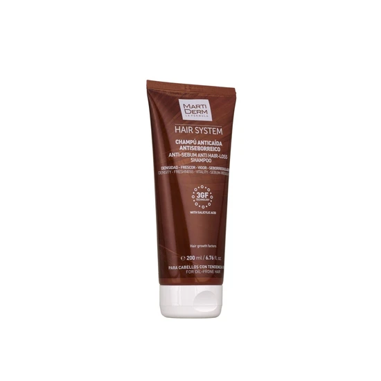 Martiderm Hair System Anti-Sebum Anti Hair-Loss Shampoo With Salicylic Acid