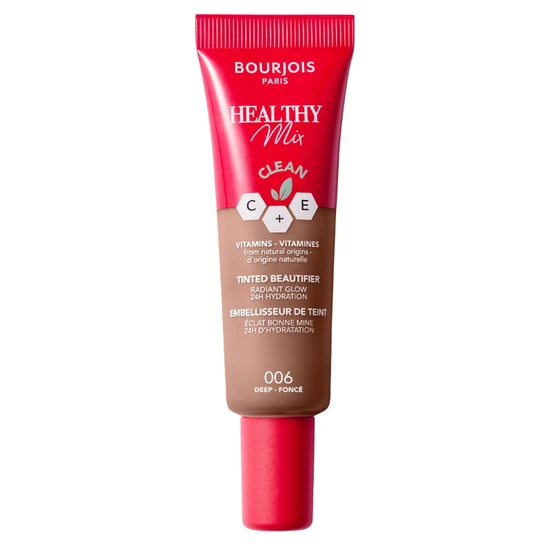 Bourjois Foundation Healthy Mix, Clean C+E, Tinted Beautyfier Tube