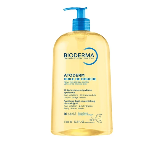 Bioderma Atoderm Huile De Douche Ultra-Nourishing Anti-Irritation Cleansing Oil 1000Ml