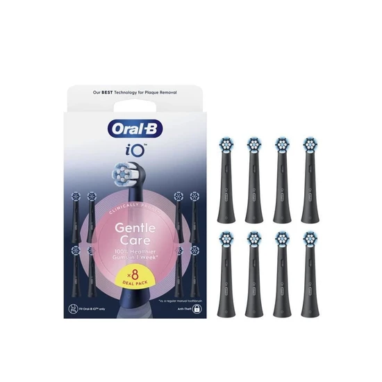 Oral B iO Gentle Care Replacement Head Electric Toothbrush Black